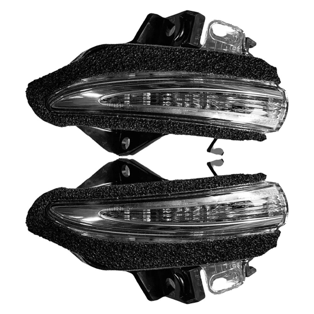 2Pcs Side Mirror Lights Plastic For CT200h ES300h ES350 GS300 GS350 LHRH