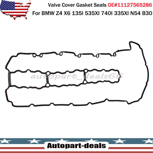 11127565286 Valve Cover Gasket Seals Fit for BMW Z4 X6 135i 535xi 740i 335xi N54