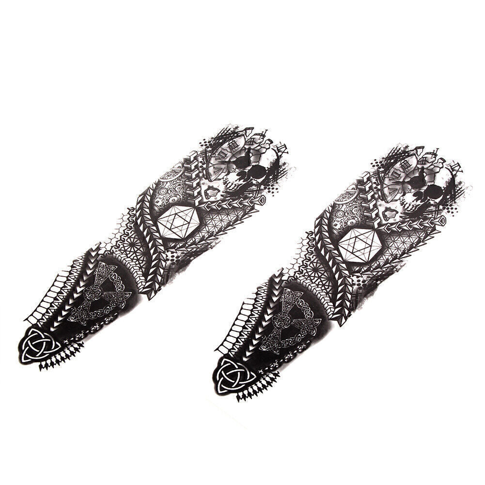Front Fork Skull Decal Medallion Nameplate Stickers F Custom for Harley for Yamaha