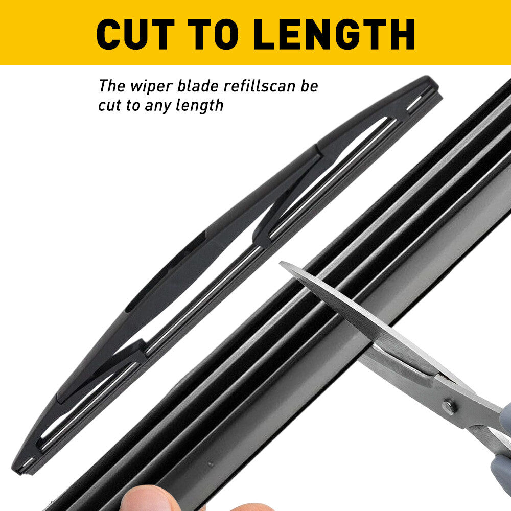 Factory wholesale 8 A 28 cm silicone wiper blades compatible with cars and buses. (Loss lead wire)