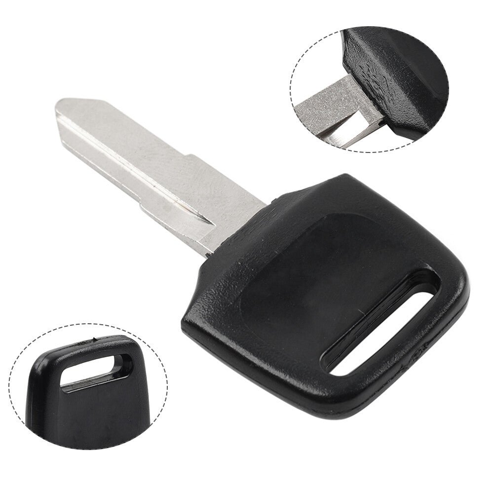 Uncut Blade Blank Key for HONDA DIO 56 57 Z4 125 WH110 Scooter 50CC Zoomer Black