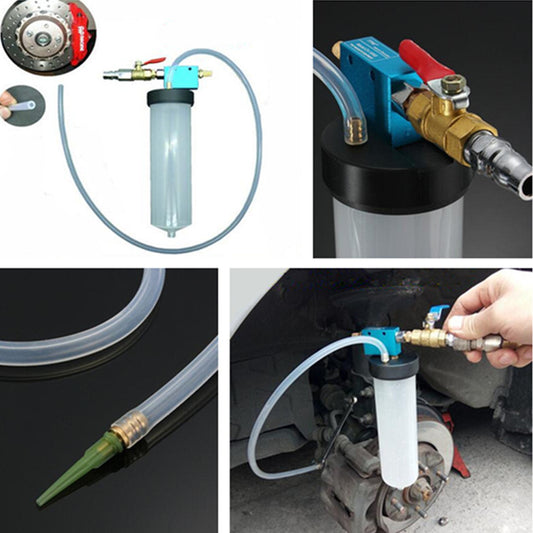 Car Brake Hydraulic Clutch Fluid Bleeding System Bleed Quick Exchange Tool kit