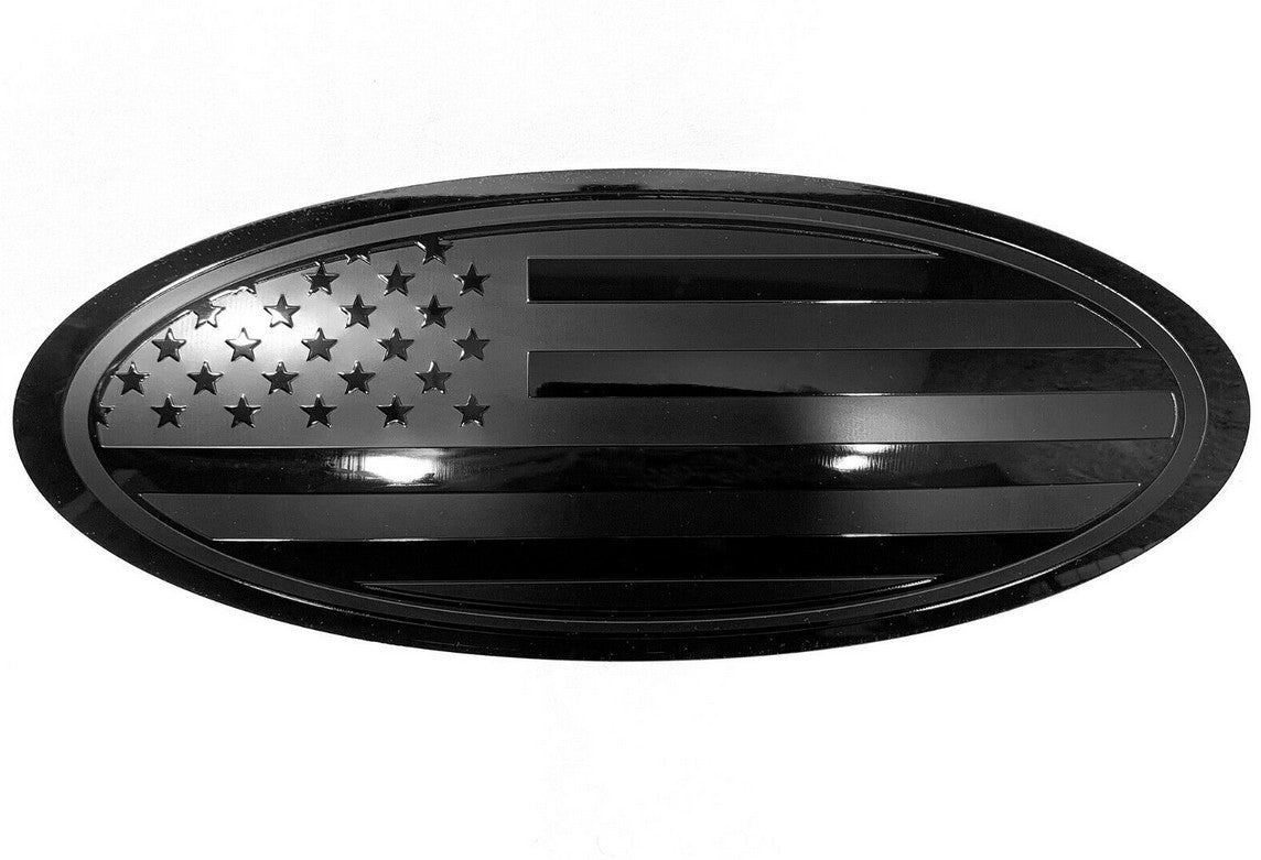 5-inch Car Trunk Badge Boot Back Badge Decal for Mustang Sport Black 2021-2023