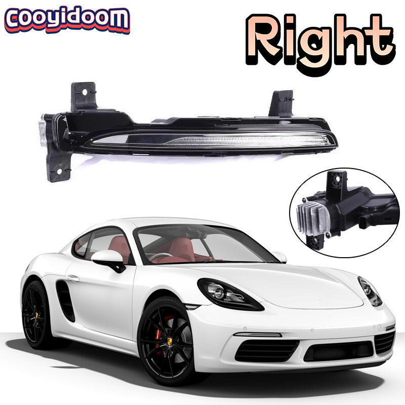 1-Piece Right DRL LED Daytime Running Light/Fog Light for Porsche 718 (2017-2022)
