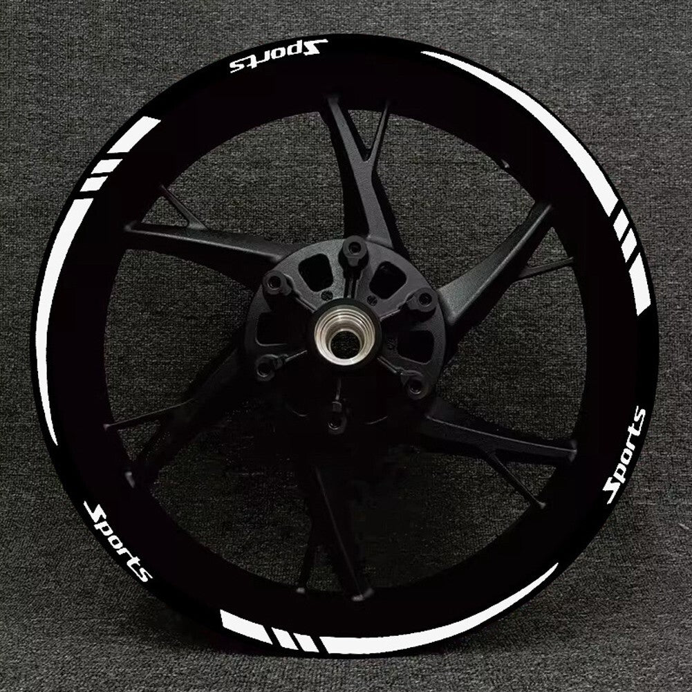 12 Pieces of Wheel Rim Stripe Tape Stickers for 18 21 Inch Sport Wheels