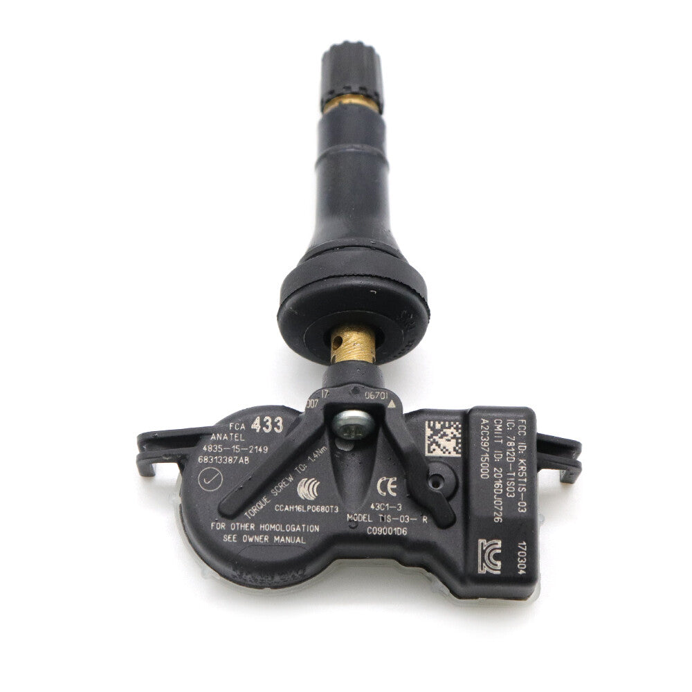 Suitable for Dodge for Jeep 68105280AF 433MHz 4x 68313387AB Tire Pressure Monitoring System (TPMS)