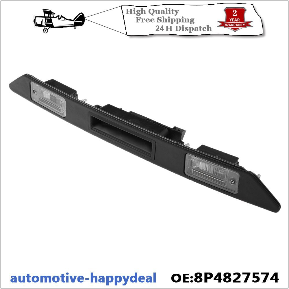Boot Handle Number Plate Light Trim for Audi A3 A4 A6 S3 S4 S6 Q7 8P48275743FZ