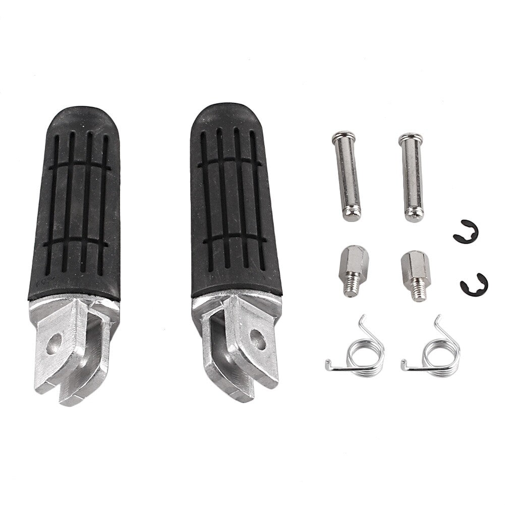 2pcs Front Footrests Foot pegs Fits for Yamaha FZ6 2004-2009 YZF 1000 R1 2002-2003
