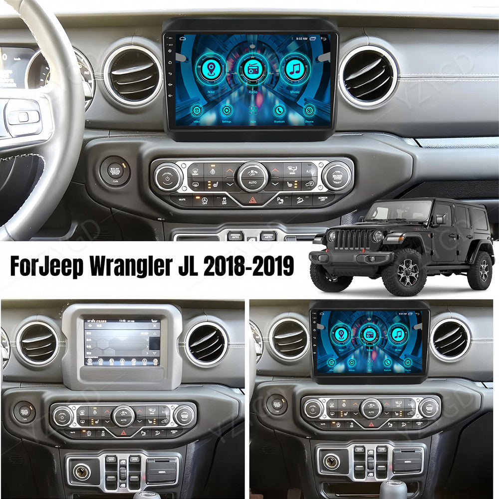 for Jeep Gladiator 2020-2022 CarPlay Car Stereo Radio Android Screen BT GPS Navi