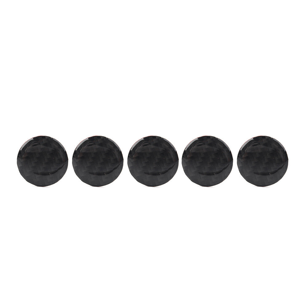 5 Pcs Door Handle Push Button Knobs Cover Trim for Jeep for Wrangler JK 2007-2017