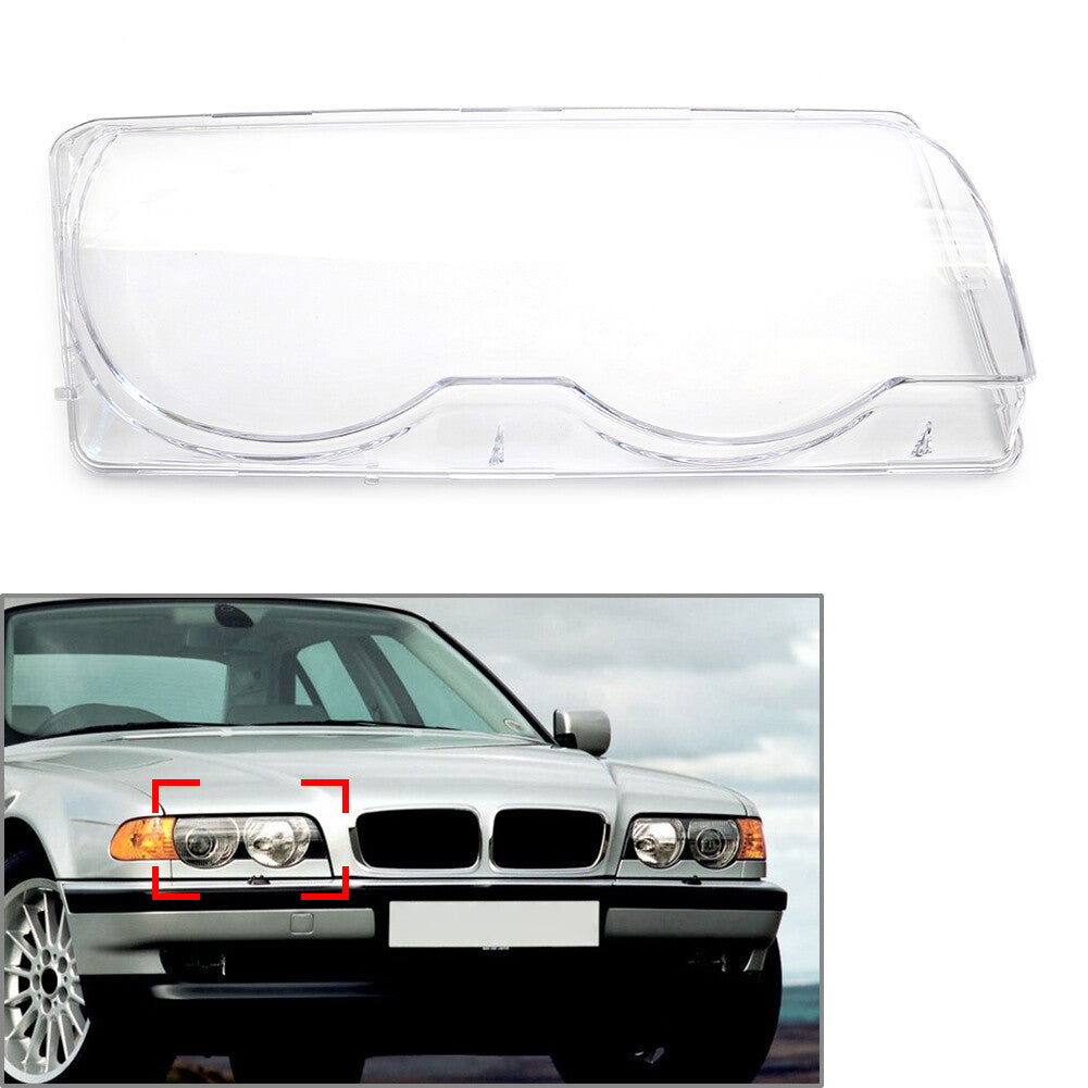 Headlight Lens Cover Right for BMW 7 Series E38 728i 730i 735i 740i 1999-2001
