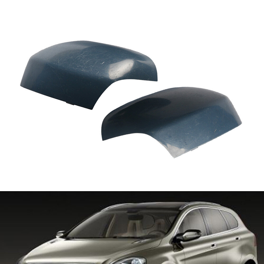 2X Mirror Cover Left+Right Side Car Door Cap Replacement For XC90 2007-14