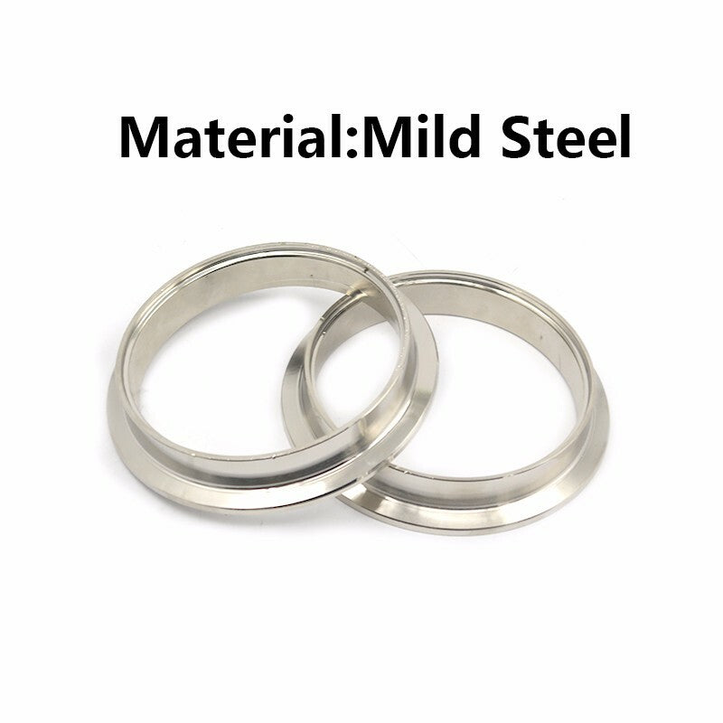 2.25-inch Stainless Steel Turbo Downpipe Exhaust V-belt Clip Kit