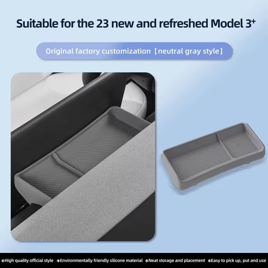 for Tesla Model 3 Highland 2024 Dashboard Tray Center Console Display Behind