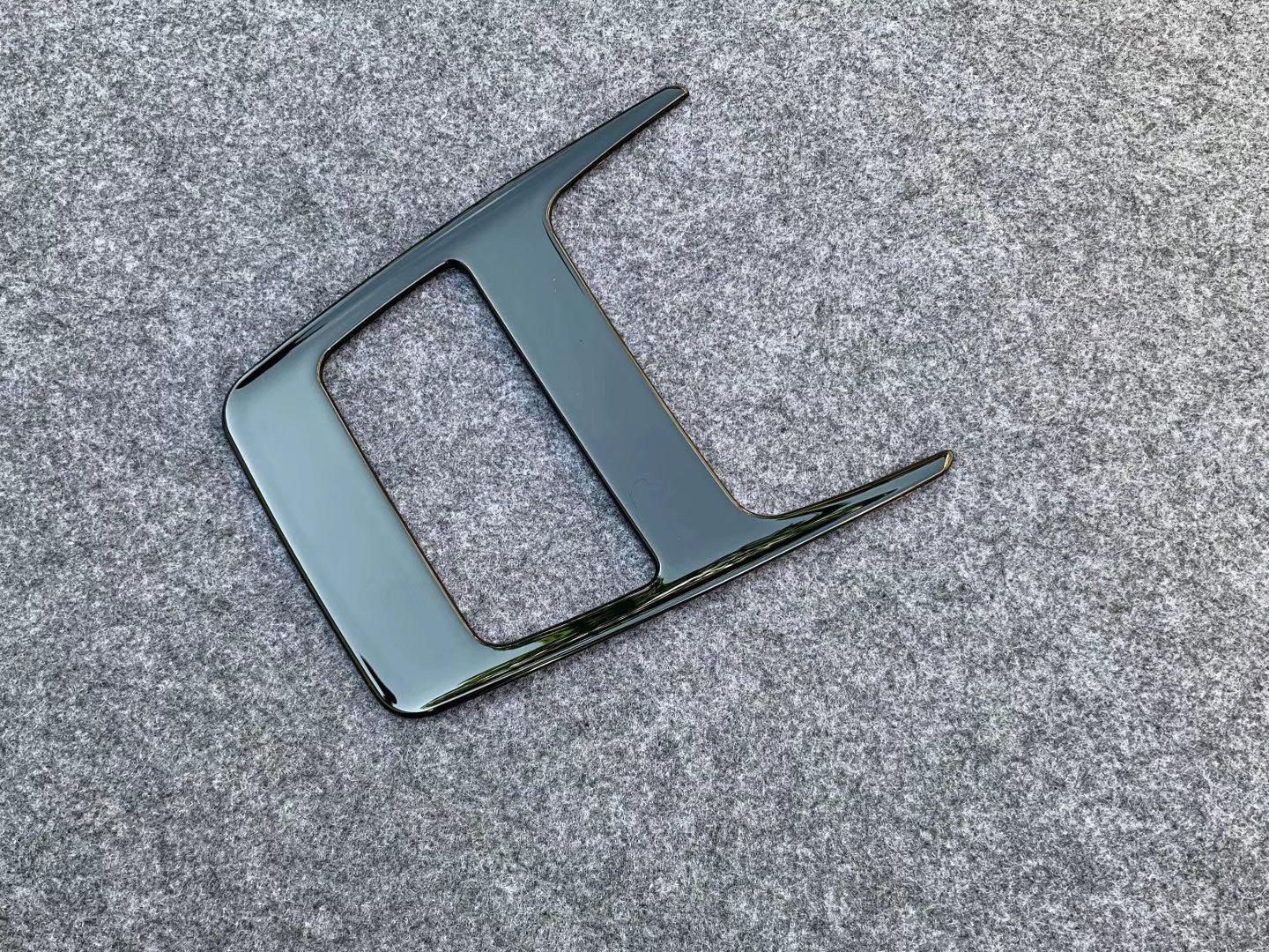Black Inner Front Reading Light Frame Cover For 2020-2023 for Toyota Harrier Venza