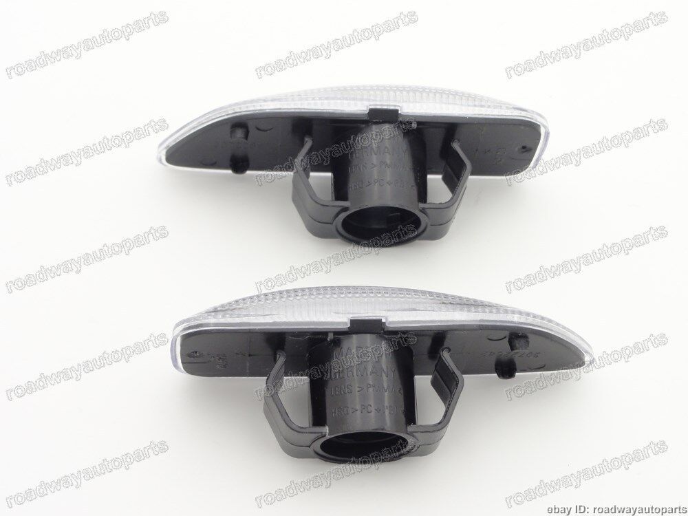 1Pair Fender Side Marker Light Turn Signal Lamps Fit for Volvo S60 S80 V70 XC90