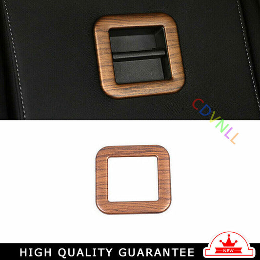 Inner Back Row Armrest Switch Cove for Honda CRV CR-V 2017-2022 Matte Peach Wood