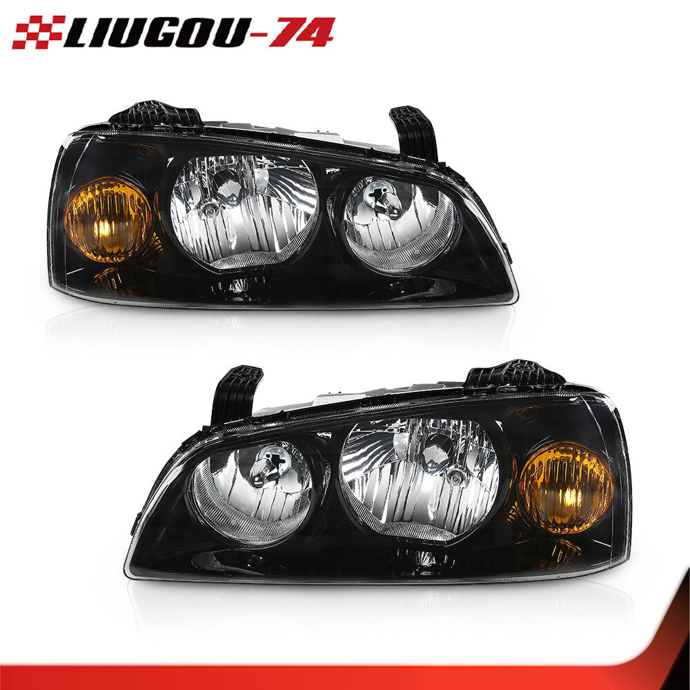 Black headlights and front corner headlight assembly suitable for 04-06 for Hyundai for Elantra