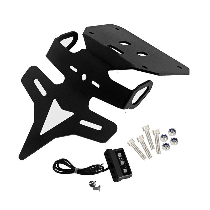 License Plate Holder LED Light Tail Tidy Fender for YAMAHA YZF-R3 YZF-R25 17-20