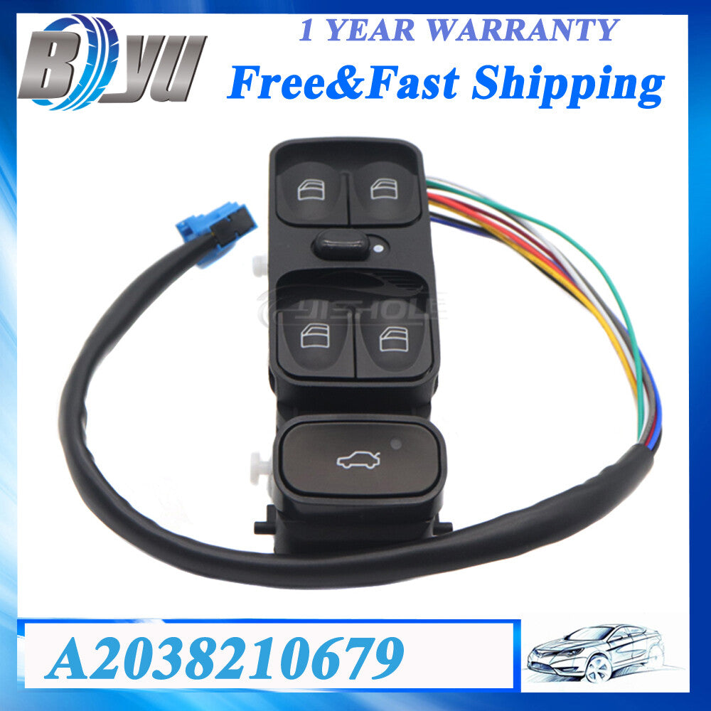 Front Left Electric Window Switch For A2038210679 for Mercedes W203 CCLASS C320 C230