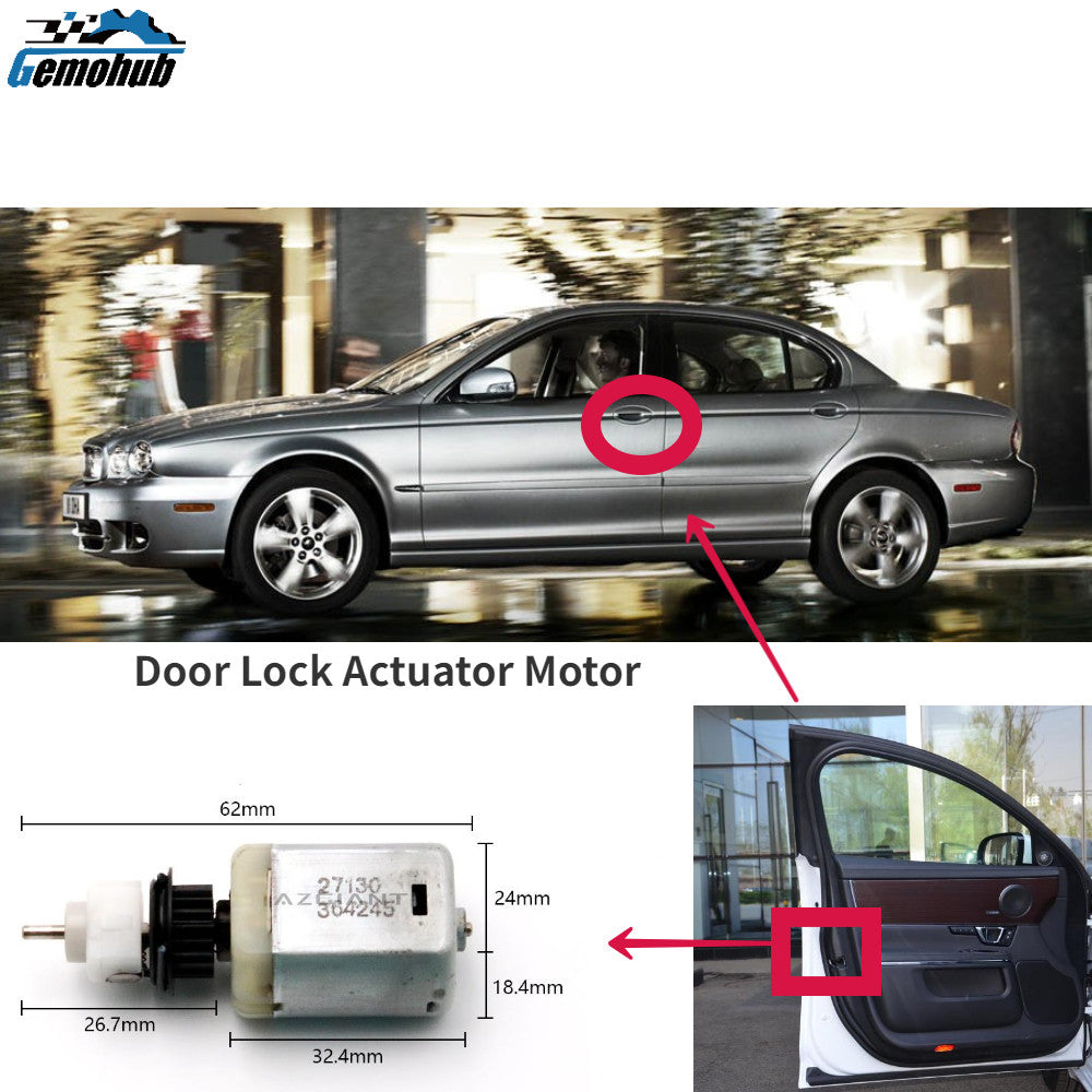 Power Door Lock Actuator Motor Repair for 2000-2006 for Nissan Almera N16 MK2