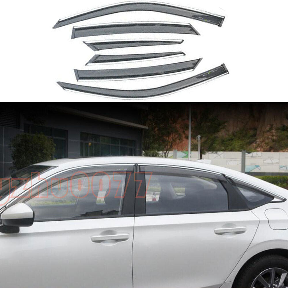 for Honda for Civic Sedan 2022-24 Window Visor Vent Sun Shade Rain Guard Door Visor