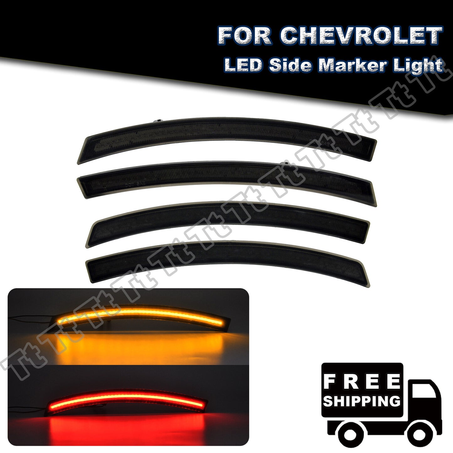 LED Lighting Fixtures 2014-2019 for Corvette C7 Z06 Stingray Z51
