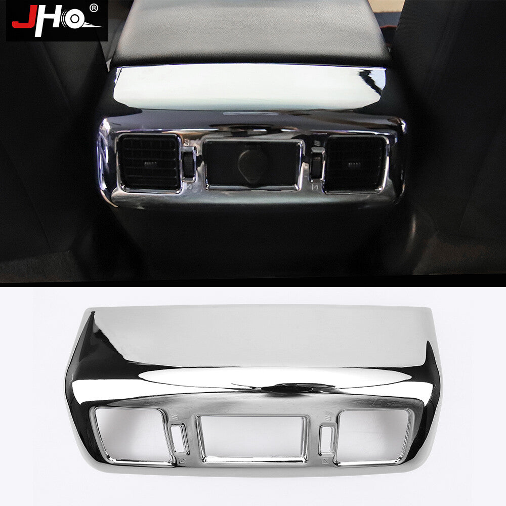 for Toyota Tundra 2014-2021 ABS Chrome Interior Rear Air Vent Outlet Cover Trim