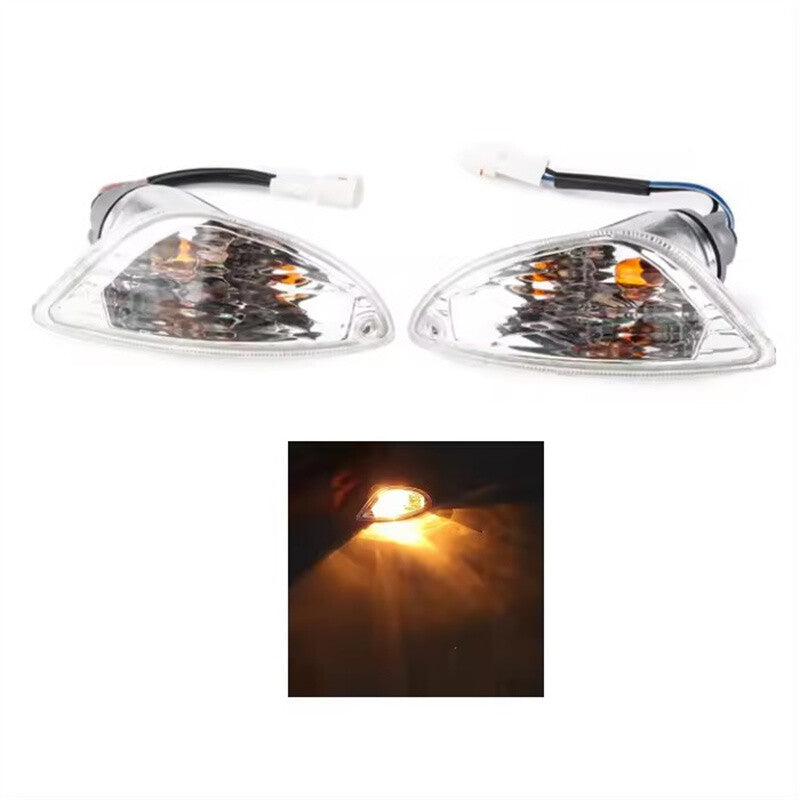 Two pairs of front and rear turn signal indicators are suitable for LX50, LX125, LX150, and 4-Takt LXV