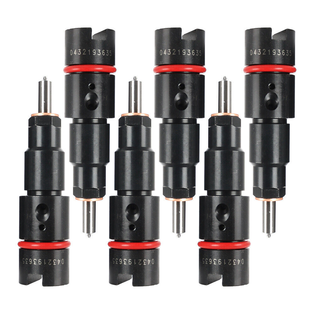 6pcs Fuel Injectors for 1998.5-2002 for Dodge for Ram 5.9L ISB Diesel 0432193635