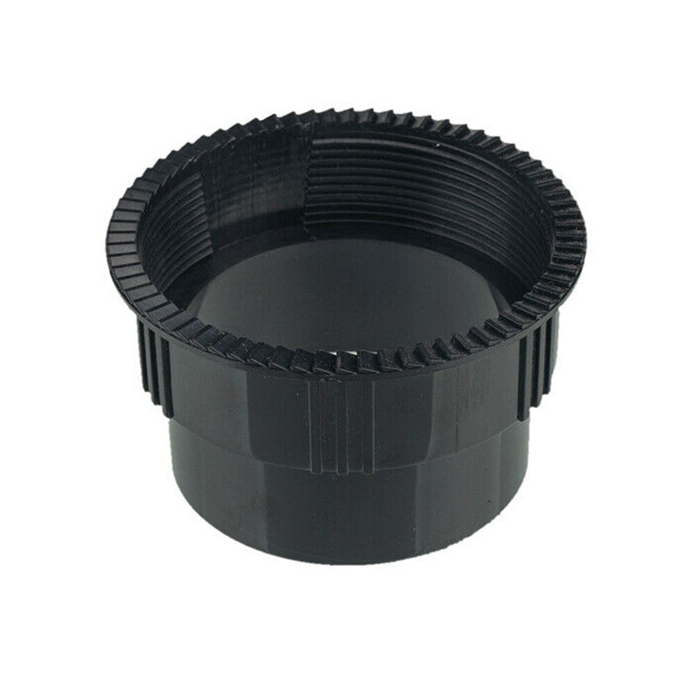 2-Pack 70mm Round Air Conditioner Socket Vents for RVs, Buses, Cars, Boats, Yachts - Black