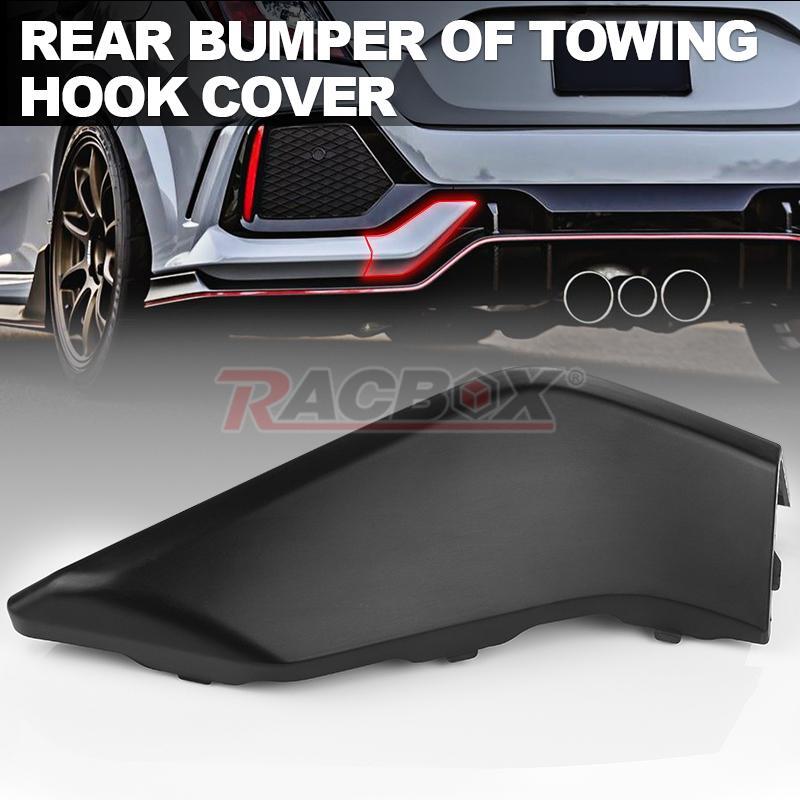Rear Bumper Tow Hook Cover Cap for Honda for Civic Hatchback 2016 2017 2018-2021