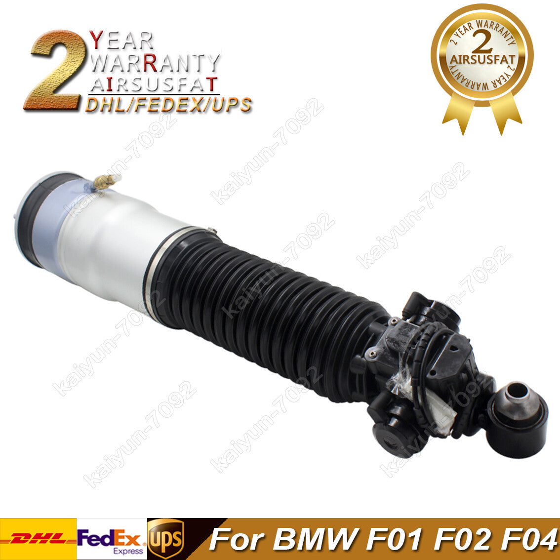 for BMW F01 F02 740i 750i 760i Rear Right Air Suspension Shock w/EDC 37126791676