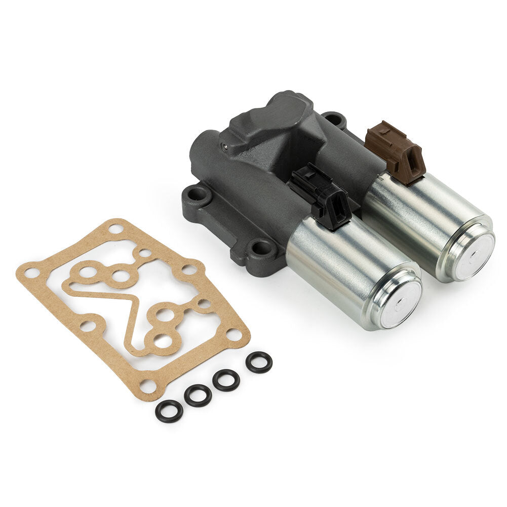 Dual linear solenoid valves for transmissions are suitable for Honda for Civic 1.8L and 2.4L engines, and also suitable for 1.5L engines. (2009-2013)