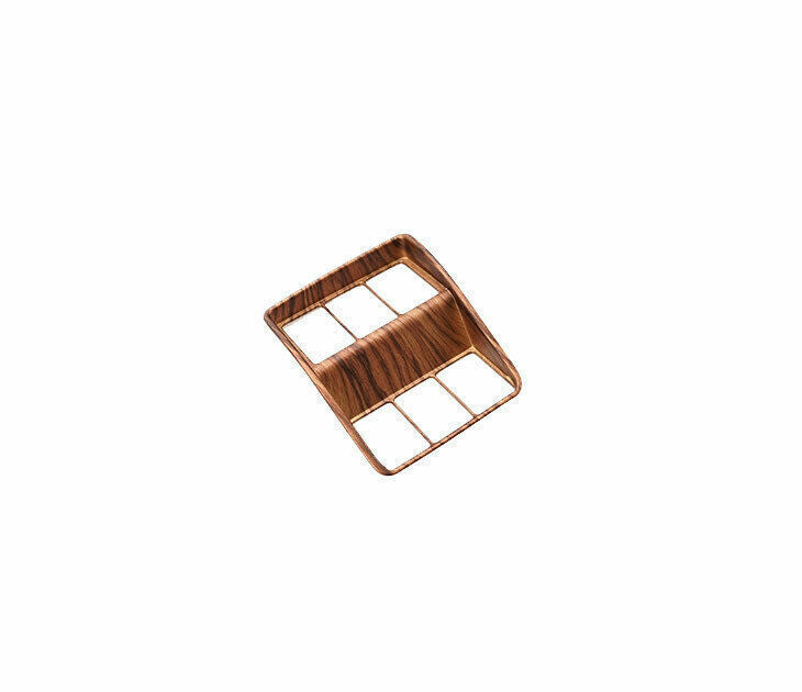 Headlight Button Frame Cover Trim for Honda CRV CR-V 2017-2022 Matte Peach Wood