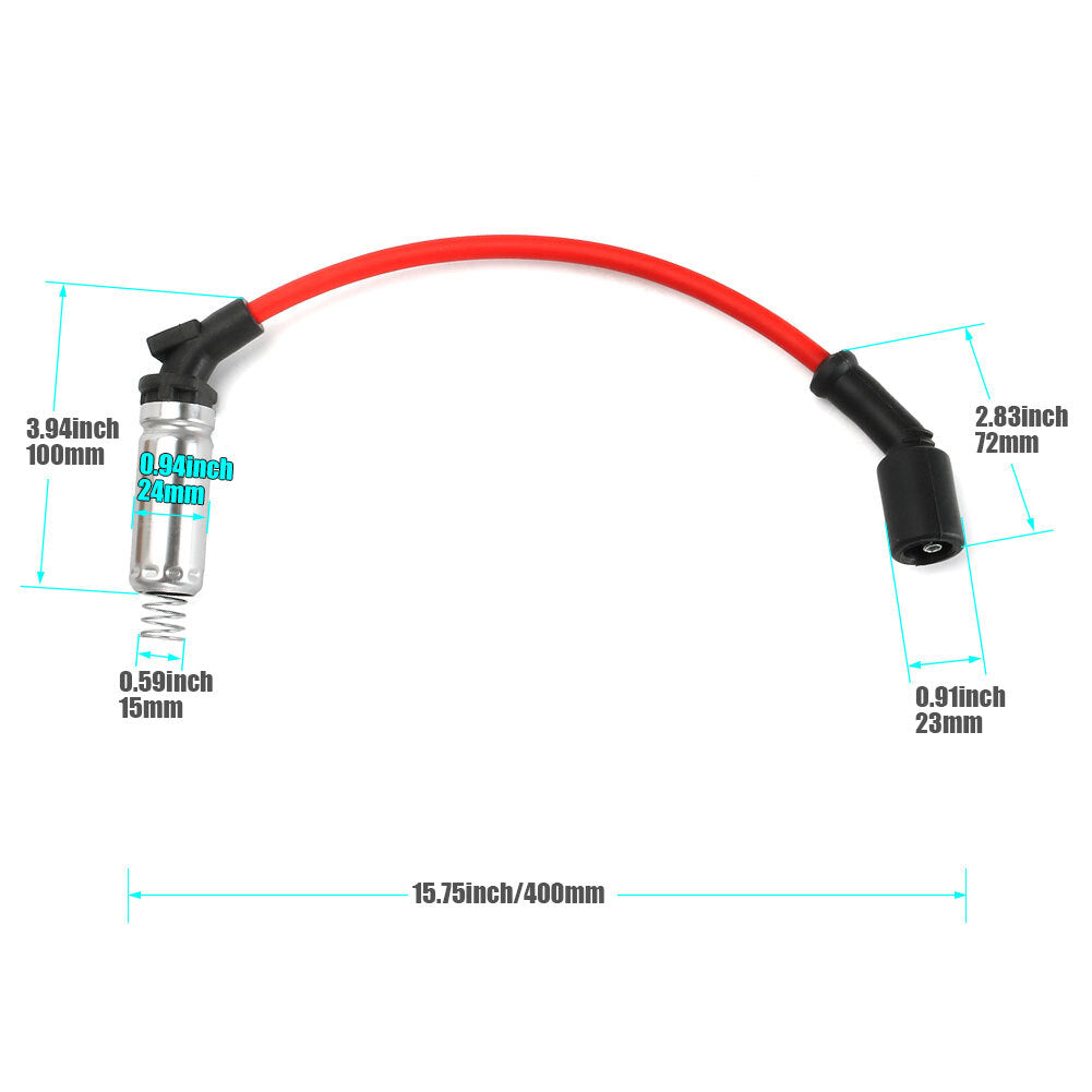 8-piece spark plug wire pack suitable for Chevrolet Silverado 1500-2500 99-09 LS1 Vortec 4.8 5.3 6.0L