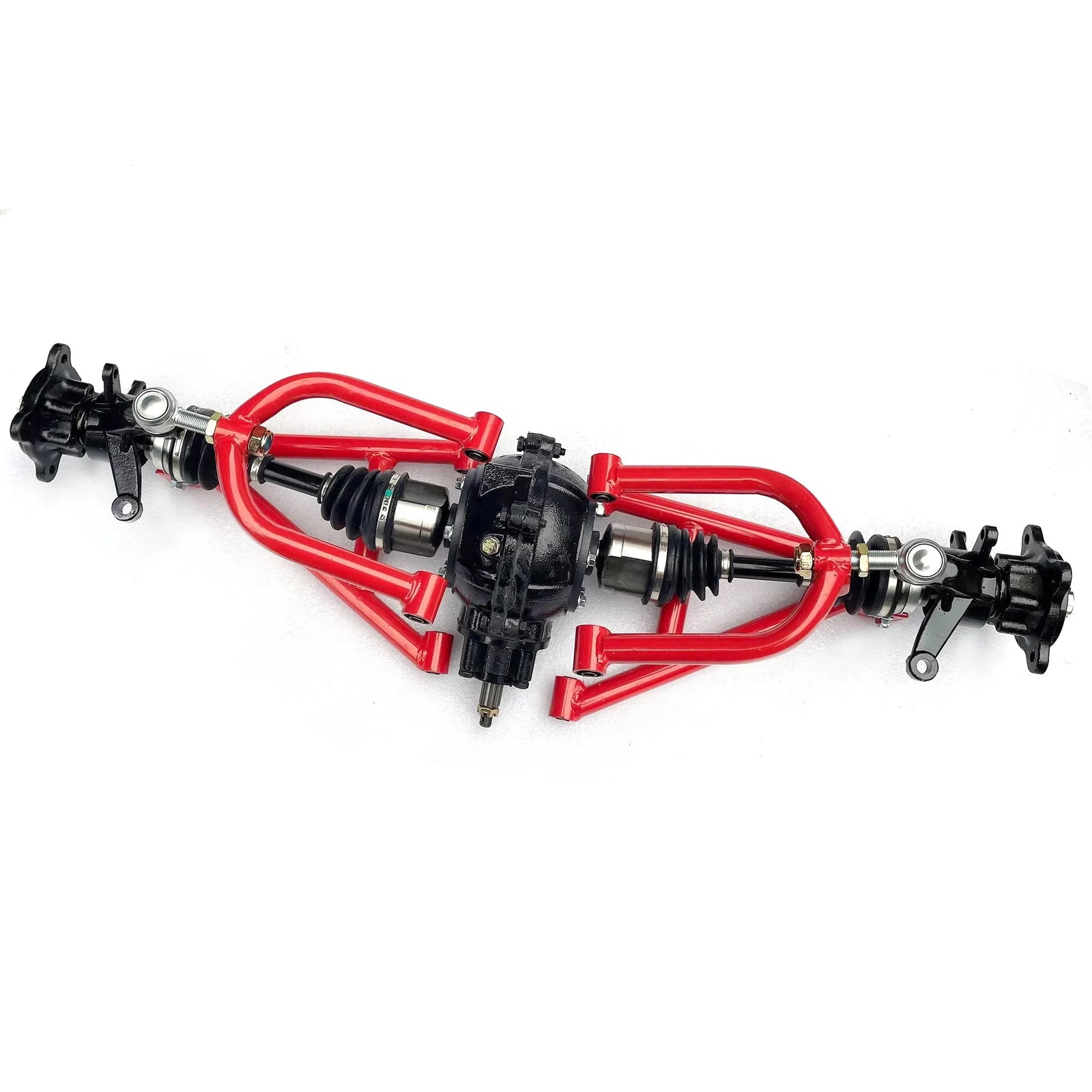 ATV Suspension Swing Arm Upper/Lower Steer Knuckle Spindle Shock Brake Caliper
