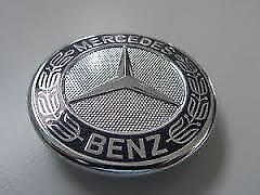 for Mercedes-Benz C-Class, CLK, CLS, E, GL, GLK, ML, SL, RS-Class hood badges (OE-).