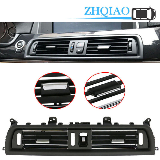 64229166885 Front Console Grill Dash AC Air Vent Black Fit for BMW 5 Series 520 523