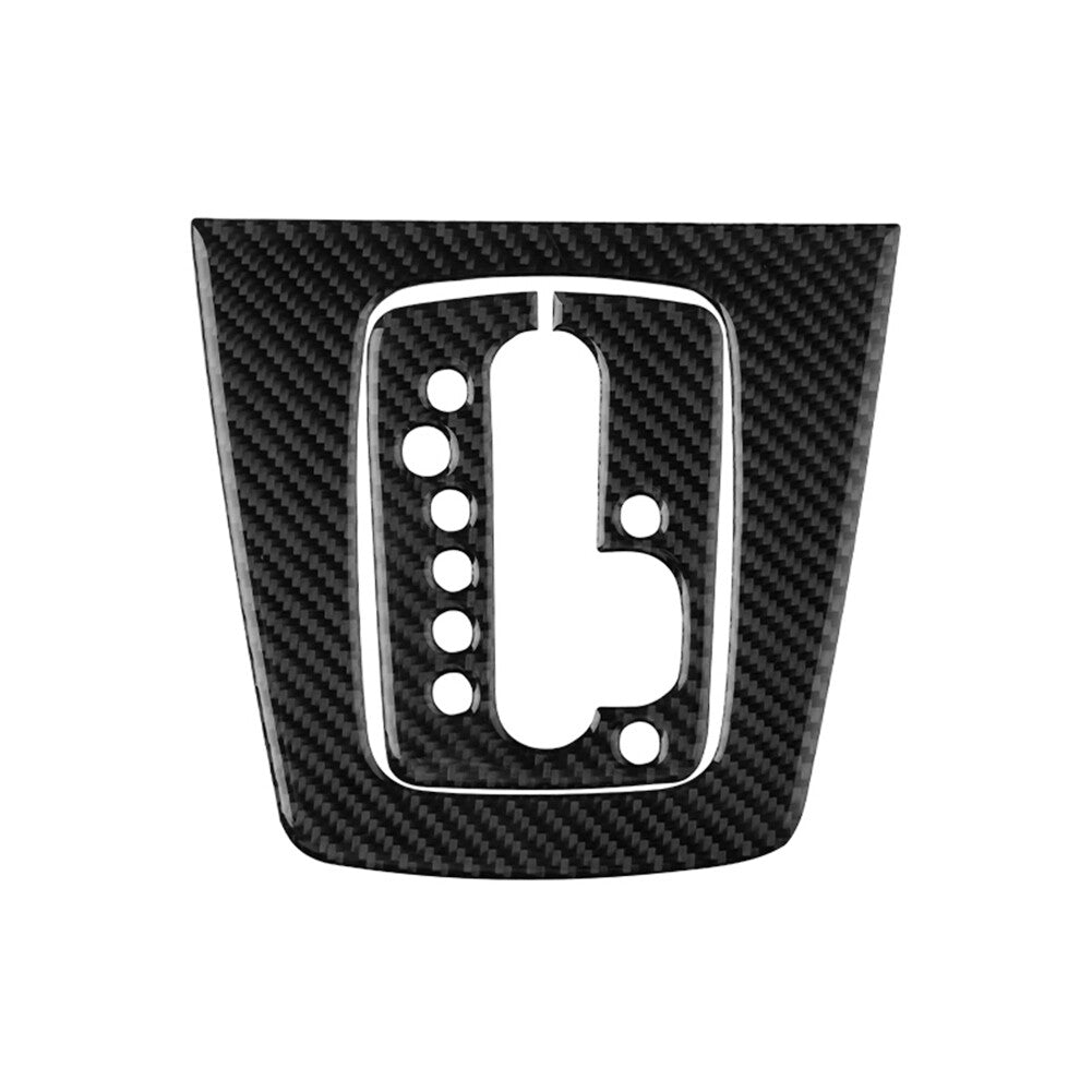 Automatic Gear Shifter Panel Trim Sticker Carbon Fiber for Audi for A4 S4 2005-2008