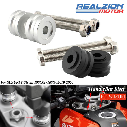 Handlebar Risers Mount Clamp for SUZUKI V-Strom 1050 DL1050 1050XT DL1050A 19-20