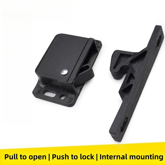 1-Piece Grabber Catch 10 lb Cabinet Push-Close Latch for RVs and Boats - Good Hardware