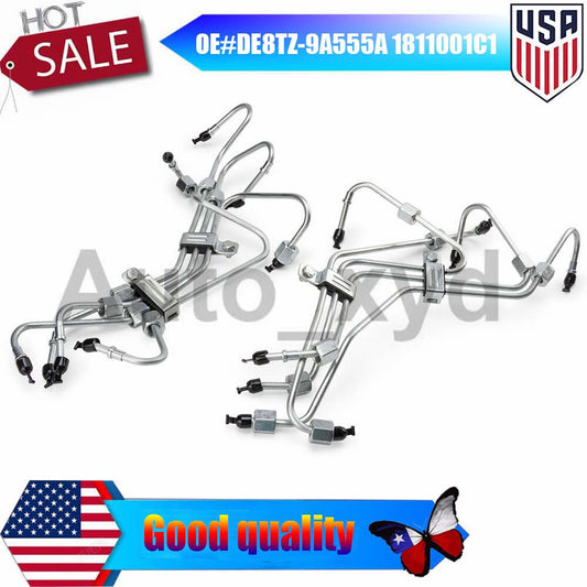 Complete 8 Fuel Injection Lines 1811001C1 DE8TZ-9A555A for FORD F-150 F-250