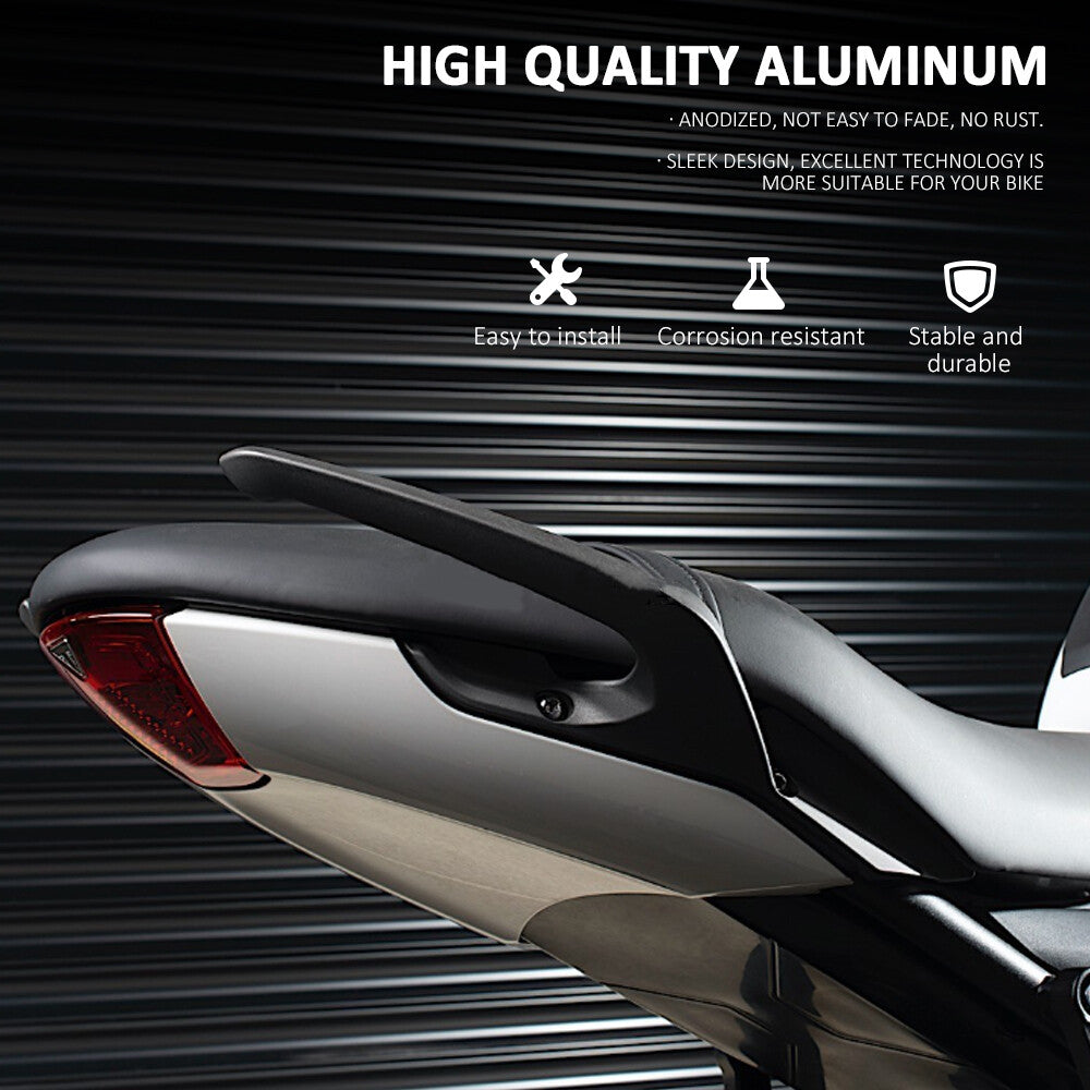 CNC Passenger Pillion for Seat Grab Handle Bar Hand Rail For Trident 660 2021-2023
