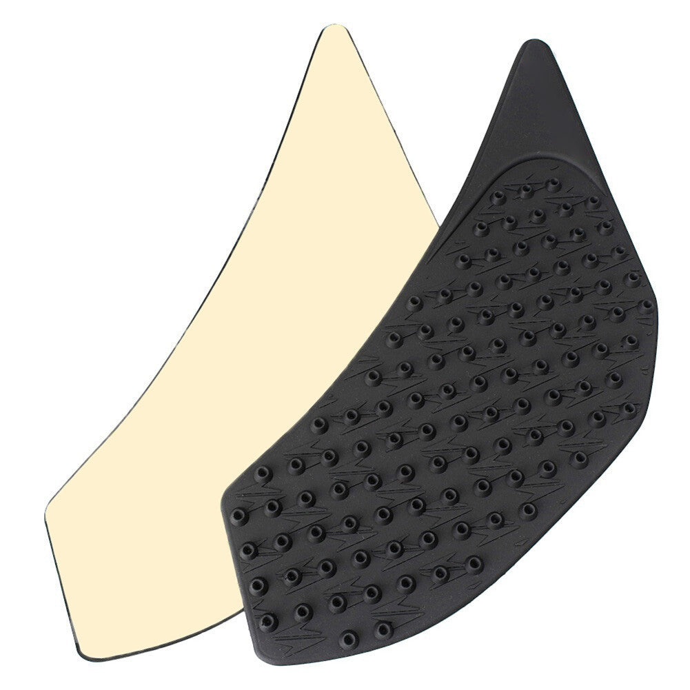 for Yamaha FZ-6 2006-2010 Tank Traction Side Pad Gas Fuel Knee Grip Decals Black