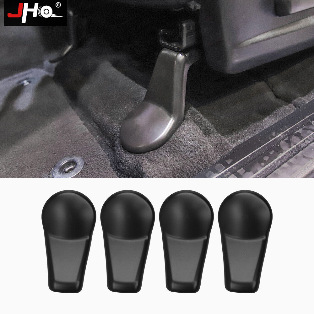 Anti-Dust for Seat Bracket Fixing Bolts Black Cover Trims Decor For 2014-2021 Tundra