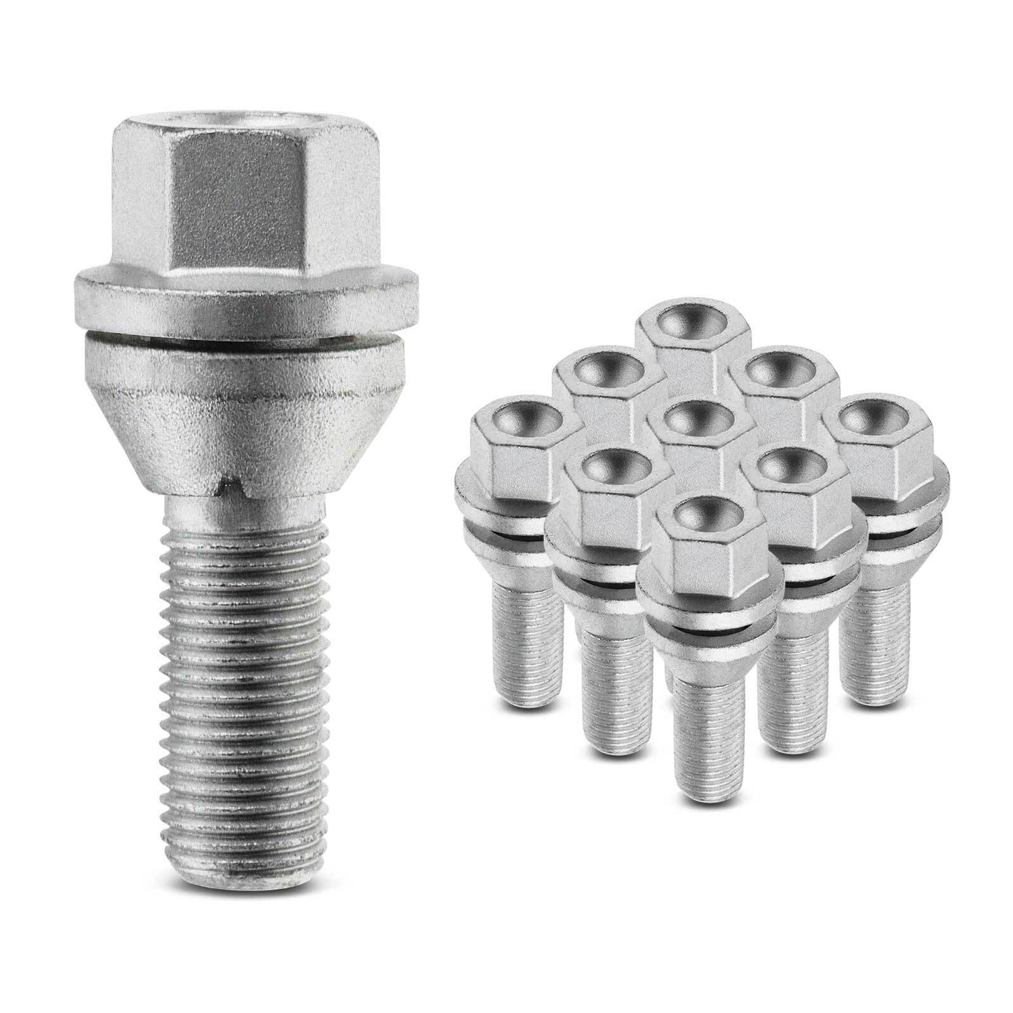 10x3142335 M14-1.5 front and rear wheel lug bolts suitable for Volvo S60, S80, S90, V60, XC40
