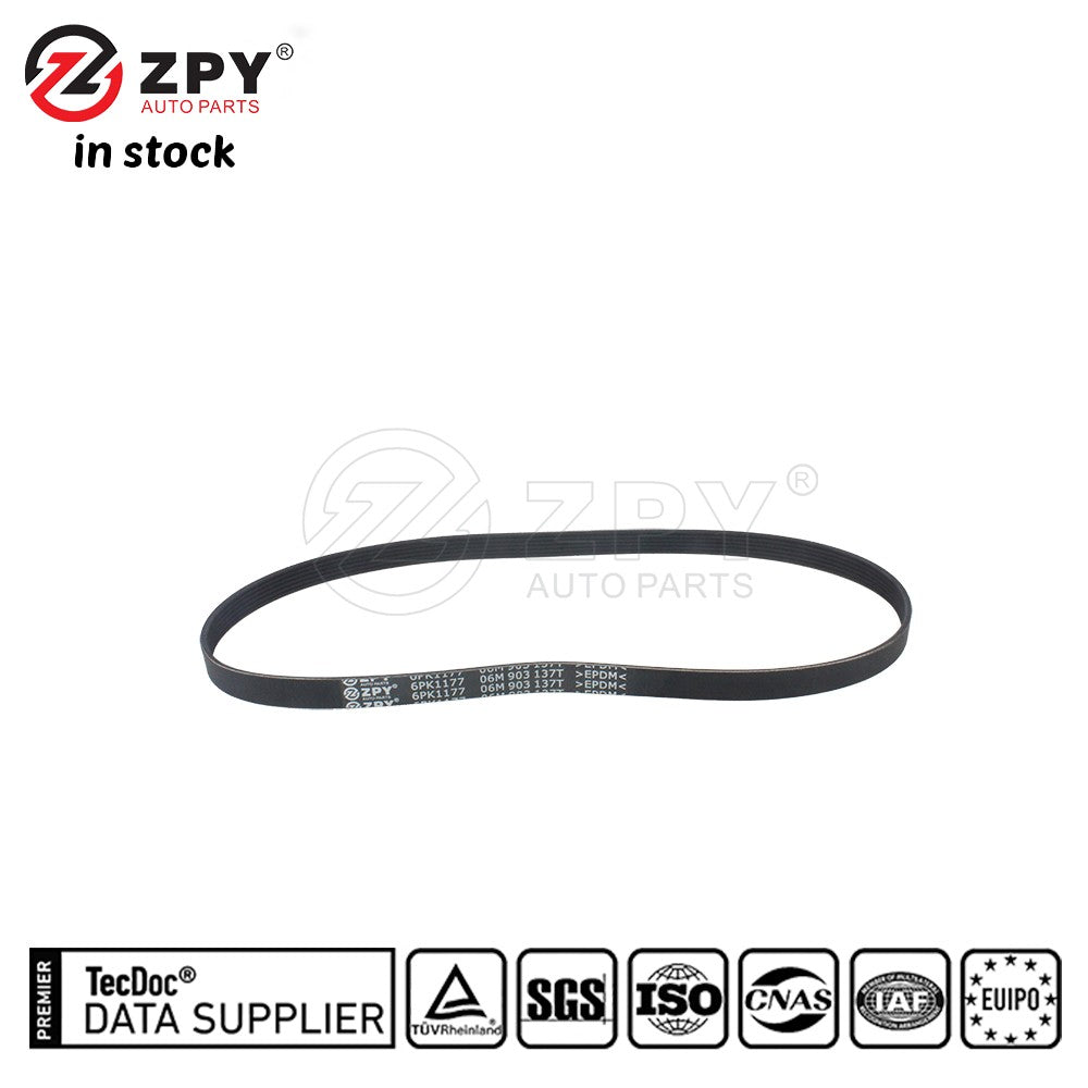 ZPY Hight First-rate Quality Engine Serpentine Belt for Audi A8 06M 903 137AA