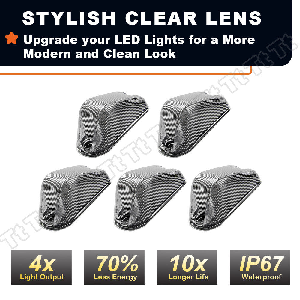 Suitable for 2014-2023 for RAM Promaster 1500 2500 3500 cab roof marking daytime running light housing