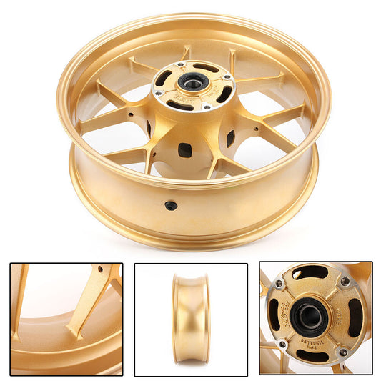 Motorcycle Rear Wheel Rim for Honda CBR600RR F5 2013~2018 Gold Aluminum Alloy